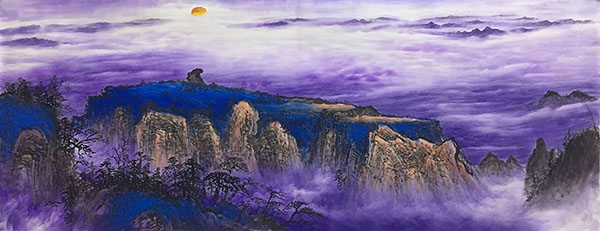 Mountains,70cm x 180cm(27〃 x 70〃),1387008-z