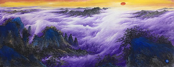 Mountains,70cm x 180cm(27〃 x 70〃),1387009-z