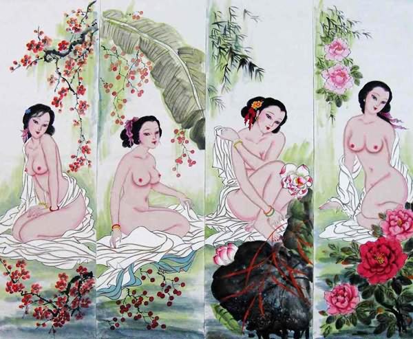 Nude Girl,33cm x 110cm(13〃 x 43〃),3449009-z