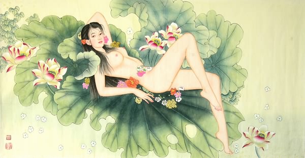 Nude Girl,69cm x 138cm(27〃 x 54〃),3531005-z