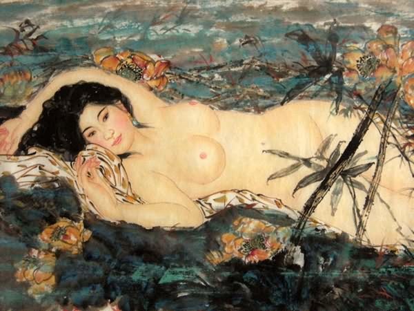 Nude Girl,69cm x 138cm(27〃 x 54〃),3723005-z