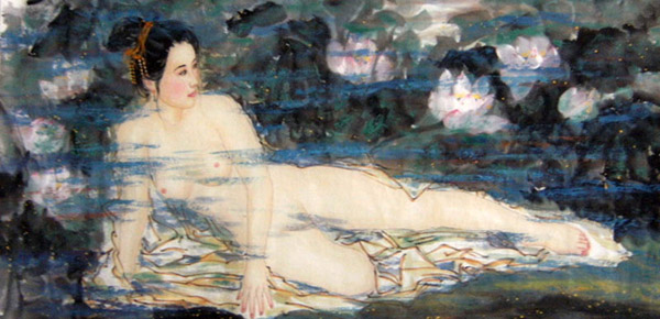 Nude Girl,69cm x 138cm(27〃 x 54〃),3723006-z