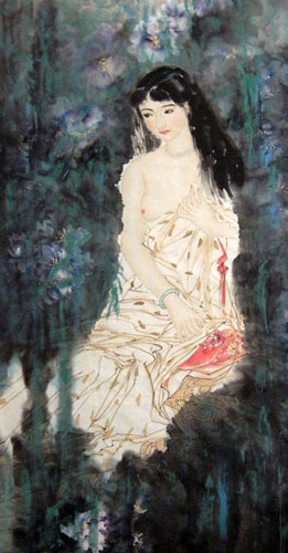 Nude Girl,69cm x 138cm(27〃 x 54〃),3723008-z