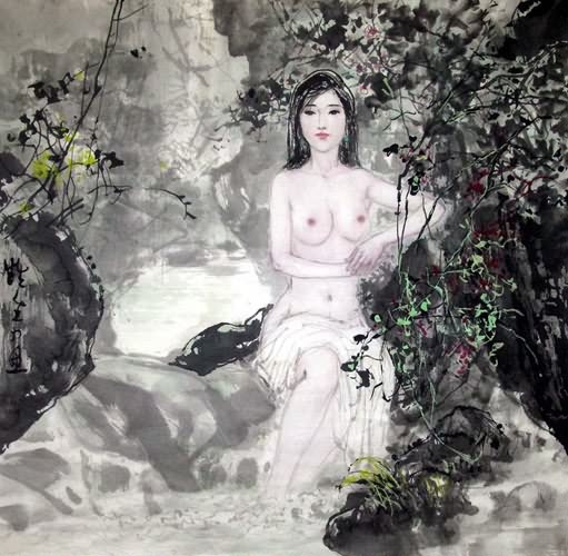 Nude Girl,69cm x 69cm(27〃 x 27〃),3798018-z