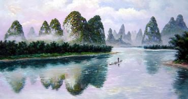 Landscape Oil Painting,60cm x 120cm,6160031-x