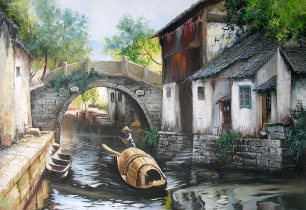 Landscape Oil Painting,60cm x 90cm(23〃 x 35〃),6165009-z