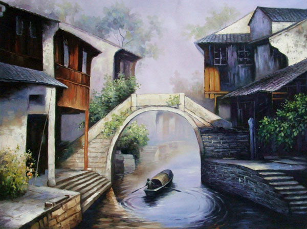 Landscape Oil Painting,75cm x 100cm(29〃 x 39〃),6165025-z