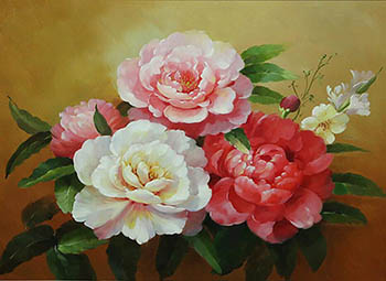 Floral Oil Painting,60cm x 70cm,lcq6280001-x