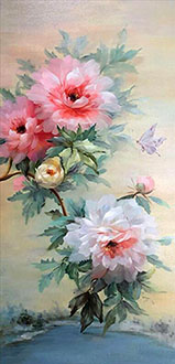 Floral Oil Painting,60cm x 120cm,lxs6278009-x