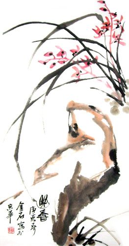 Orchid,50cm x 100cm(19〃 x 39〃),2413001-z