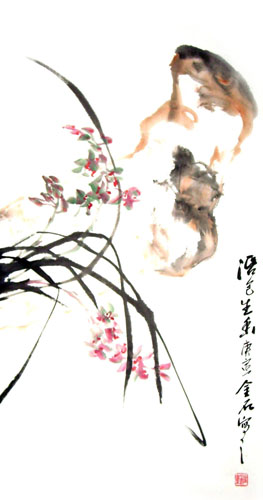 Orchid,50cm x 100cm(19〃 x 39〃),2413003-z