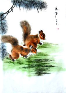 Chinese Other Animals Painting,30cm x 40cm,4336027-x