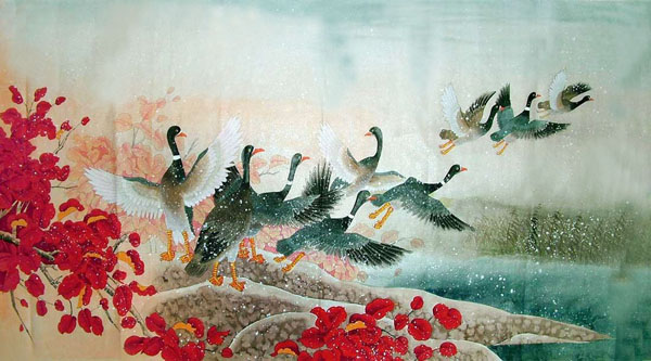 Other Birds,97cm x 180cm(38〃 x 70〃),2617055-z