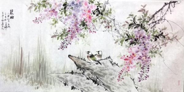 Other Birds,66cm x 136cm(26〃 x 53〃),dyc21099036-z