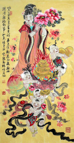 Other Mythological Characters,50cm x 100cm(19〃 x 39〃),3518066-z