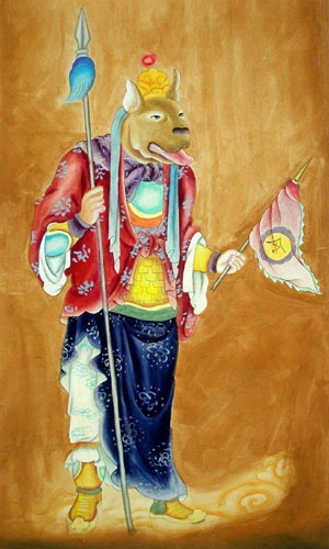 Other Mythological Characters,96cm x 160cm(38〃 x 63〃),3811012-z