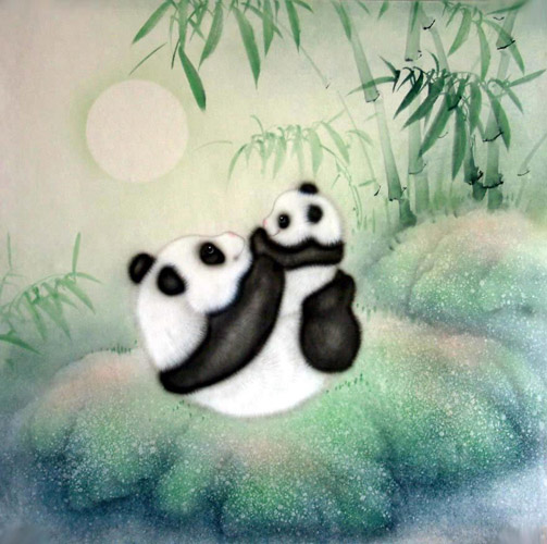 Panda,66cm x 66cm(26〃 x 26〃),4731015-z