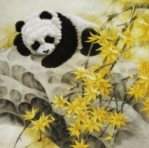 Panda,66cm x 66cm(26〃 x 26〃),4734060-z