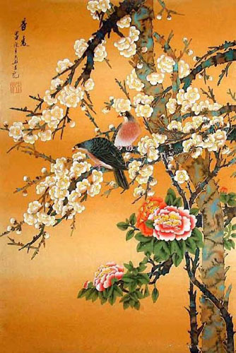 Peach Blossom,45cm x 65cm(18〃 x 26〃),2319073-z