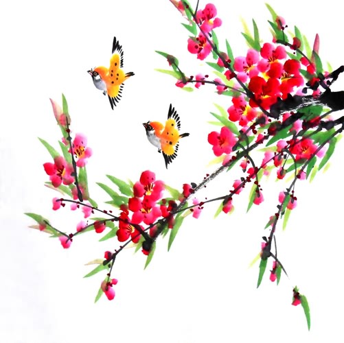 Peach Blossom,33cm x 33cm(13〃 x 13〃),2336064-z