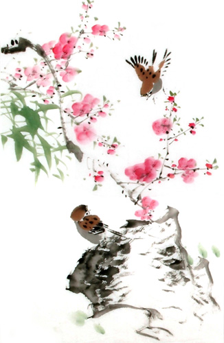 Peach Blossom,63cm x 46cm(25〃 x 18〃),2340057-z