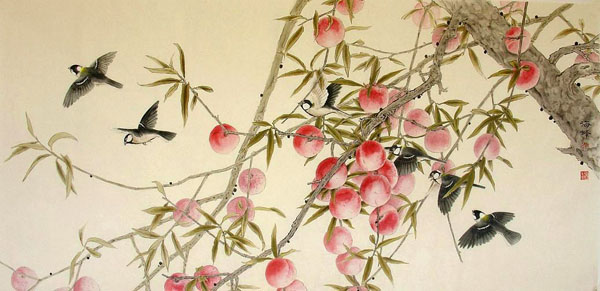 Peach,66cm x 130cm(26〃 x 51〃),2609002-z