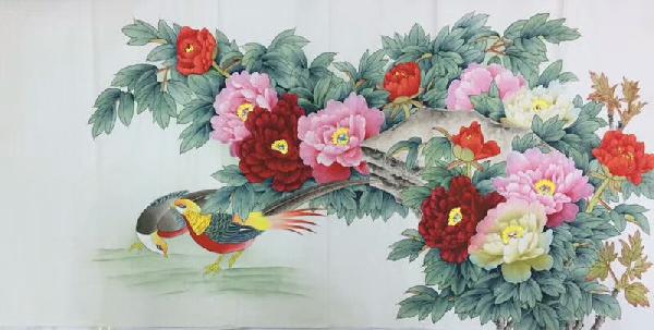 Peony,66cm x 136cm(26〃 x 53〃),2324062-z