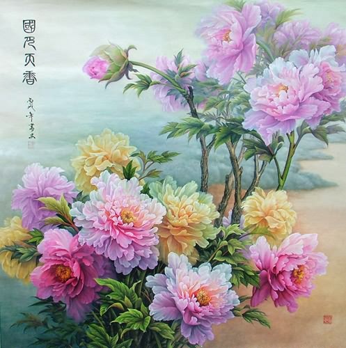 Peony,116cm x 116cm(46〃 x 46〃),2328009-z