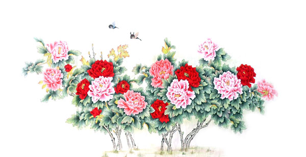 Peony,120cm x 240cm(47〃 x 94〃),2336017-z