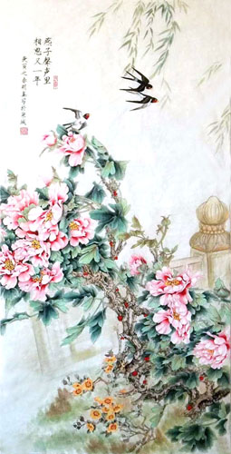 Peony,65cm x 134cm(25〃 x 53〃),2352003-z