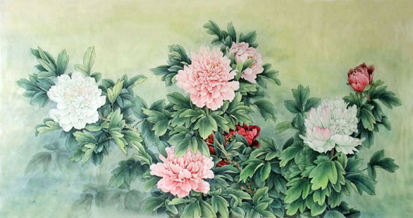 Peony,66cm x 136cm(26〃 x 53〃),2352006-z