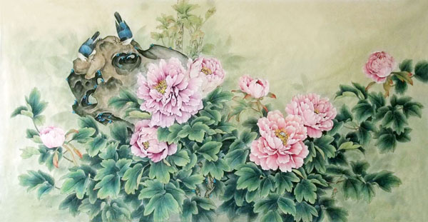 Peony,66cm x 136cm(26〃 x 53〃),2352011-z