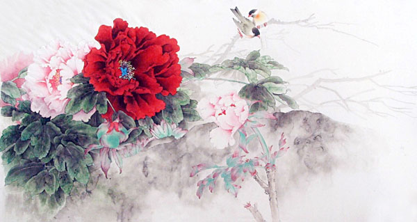 Peony,66cm x 130cm(26〃 x 51〃),2393002-z