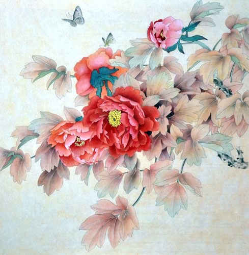 Peony,50cm x 50cm(19〃 x 19〃),2416016-z