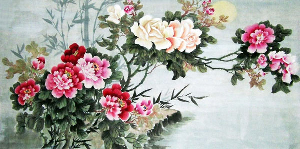 Peony,69cm x 138cm(27〃 x 54〃),2473004-z