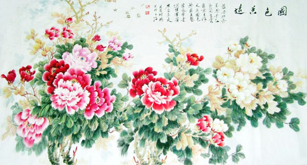 Peony,97cm x 180cm(38〃 x 70〃),2473005-z