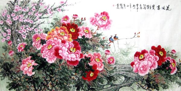 Peony,120cm x 240cm(47〃 x 94〃),2482022-z