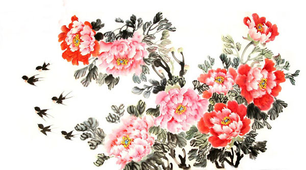 Peony,68cm x 136cm(27〃 x 54〃),2485120-z