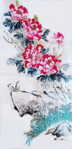 Peony,68cm x 136cm(27〃 x 54〃),2485121-z