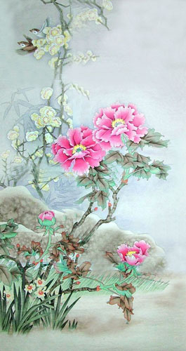 Peony,66cm x 136cm(26〃 x 53〃),2617006-z