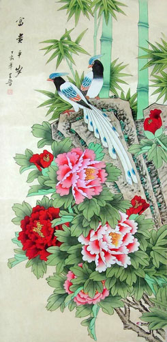 Peony,66cm x 136cm(26〃 x 53〃),2617008-z