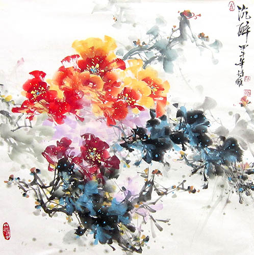 Peony,66cm x 66cm(26〃 x 26〃),csy21097014-z