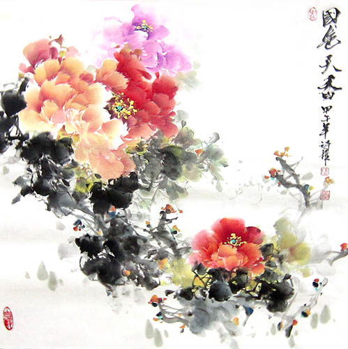 Peony,66cm x 66cm(26〃 x 26〃),csy21097017-z