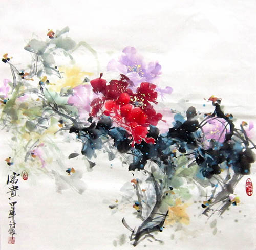 Peony,66cm x 66cm(26〃 x 26〃),csy21097020-z