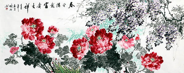 Peony,70cm x 180cm(27〃 x 70〃),cxm21106009-z