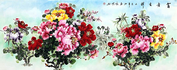 Peony,70cm x 180cm(27〃 x 70〃),cxm21106010-z