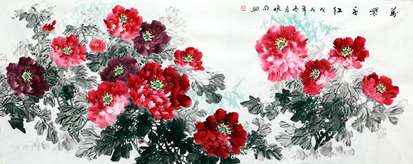 Peony,70cm x 180cm(27〃 x 70〃),cxm21106017-z