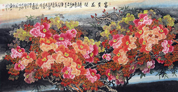 Peony,120cm x 235cm(47〃 x 93〃),jgk21074005-z