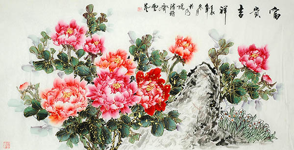 Peony,68cm x 136cm(27〃 x 54〃),lhr21105024-z