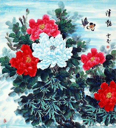 Peony,96cm x 96cm(38〃 x 38〃),lhr21105032-z